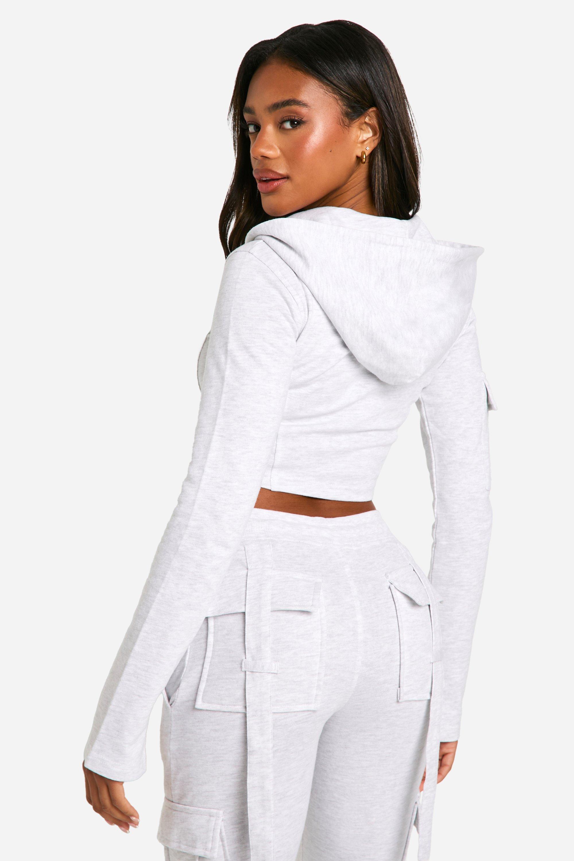 Boohoo corset hoodie sale